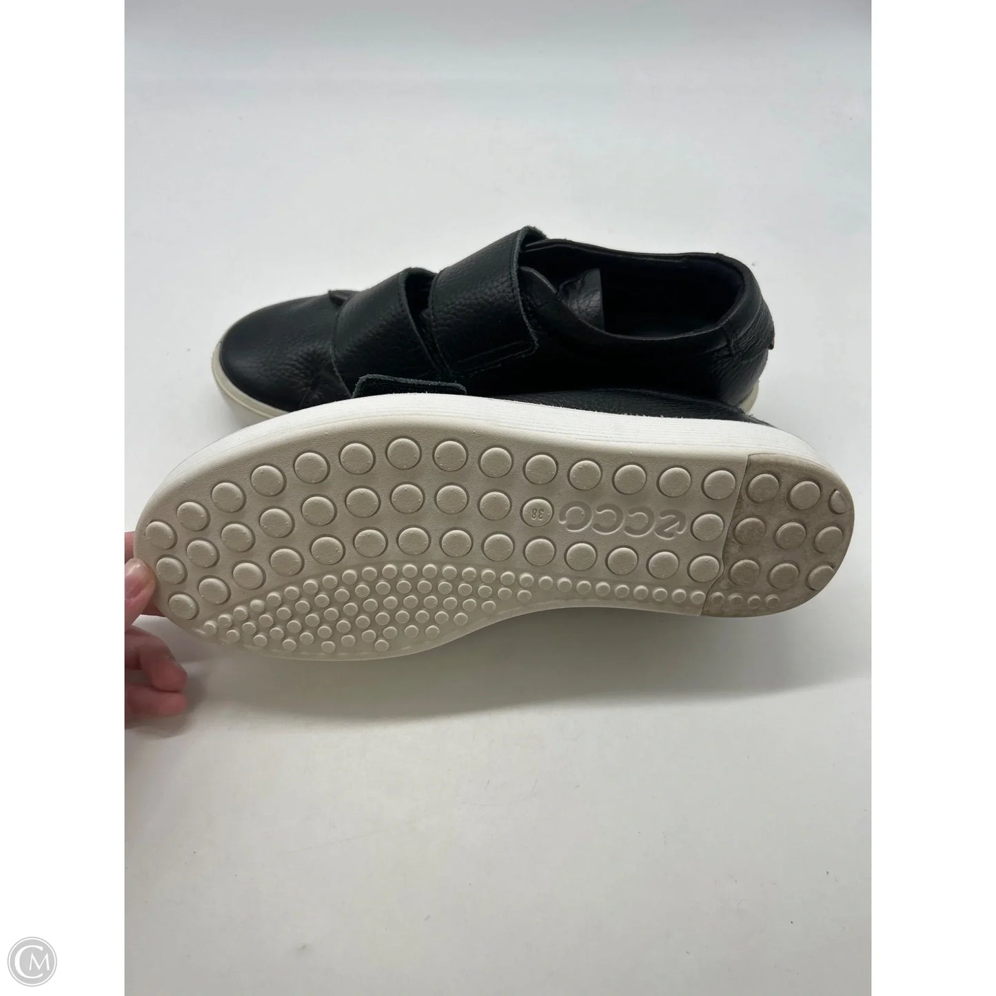 Shoes Sneakers By Ecco In Black, Size: 7