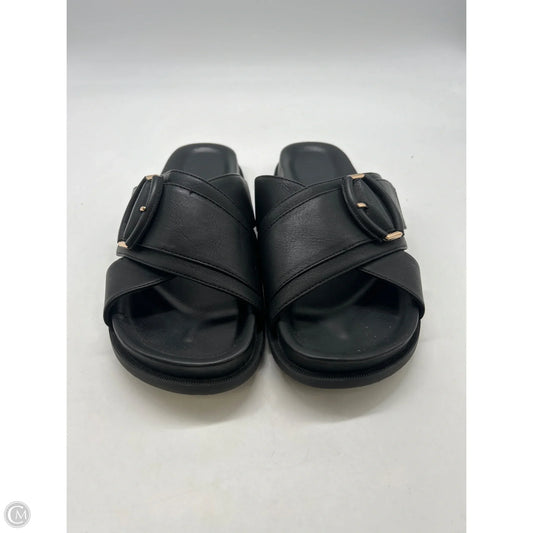 Sandals Flats By Mia In Black, Size: 7.5