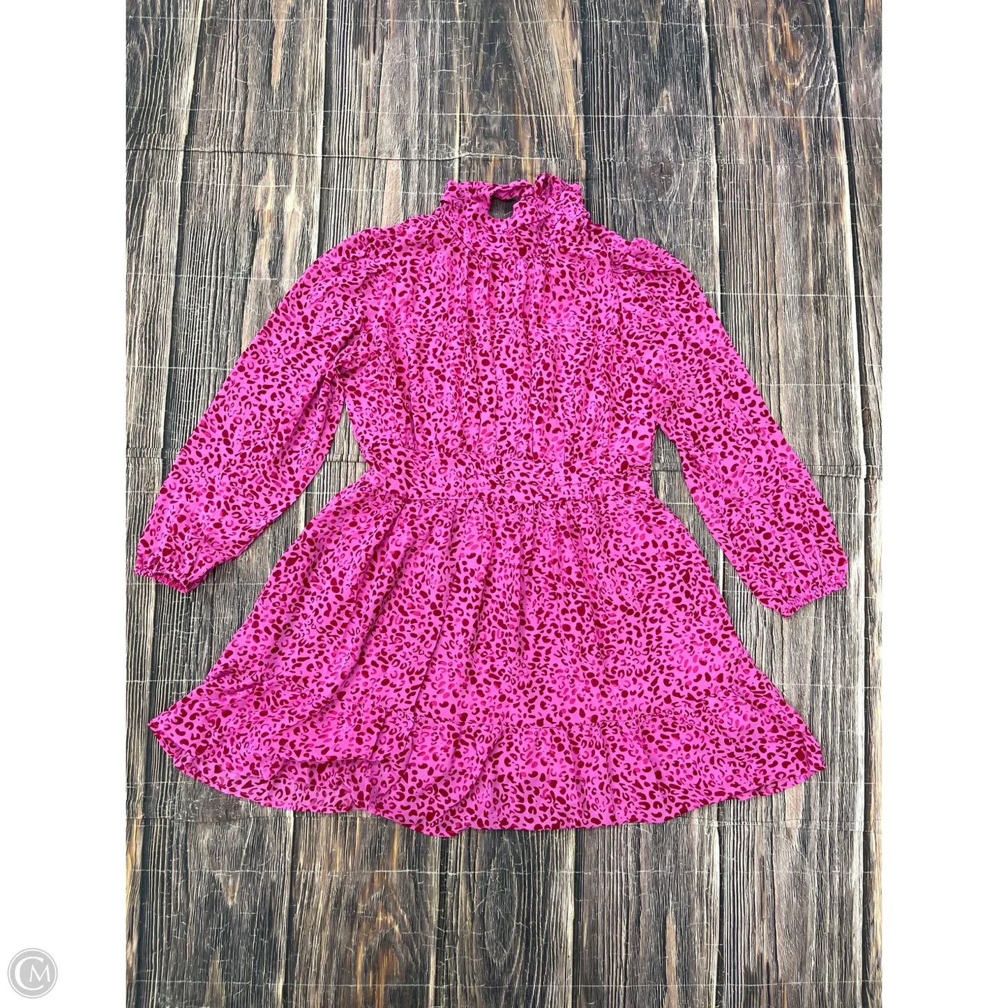 Dress Casual Short By Clothes Mentor In Pink, Size: L