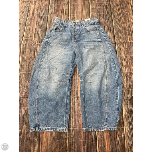 Jeans Wide Leg By We The Free In Blue Denim, Size: 6