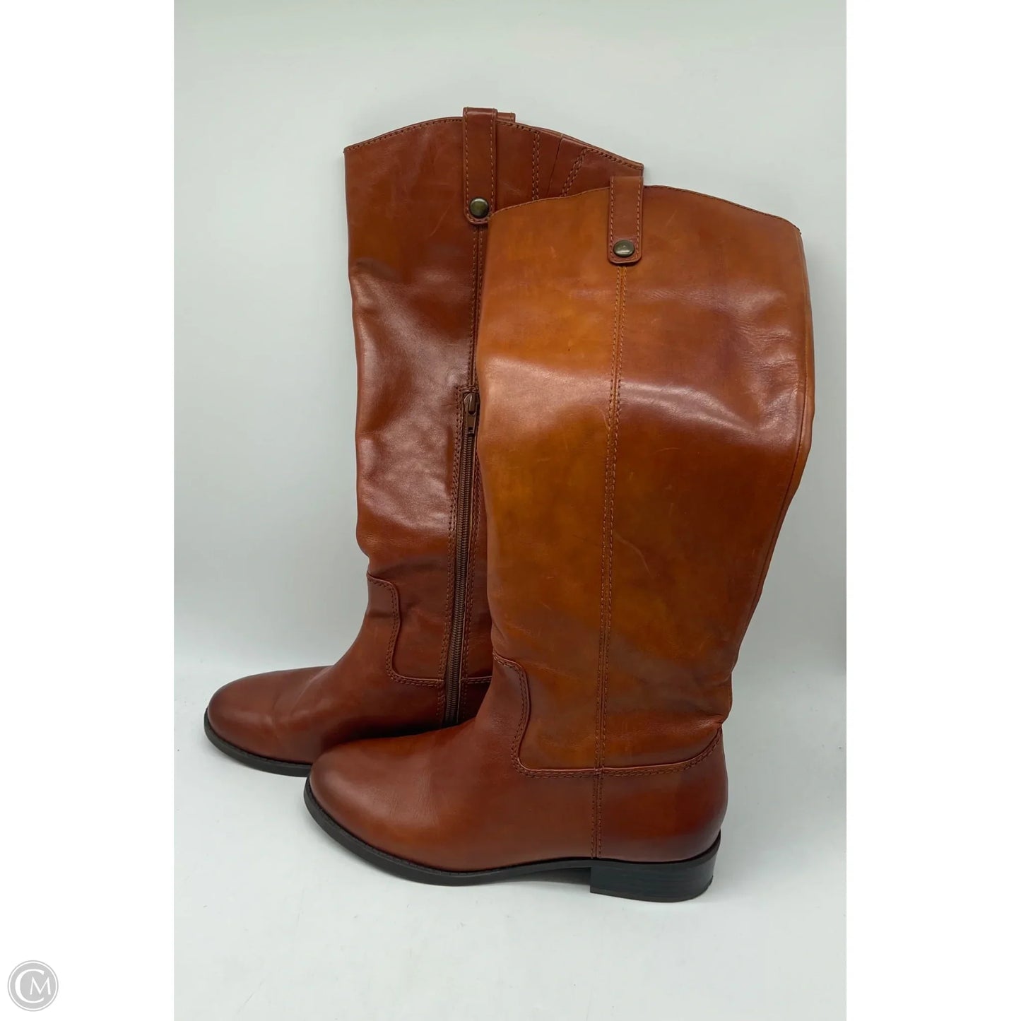 Boots Knee Flats By Inc In Brown, Size: 8.5