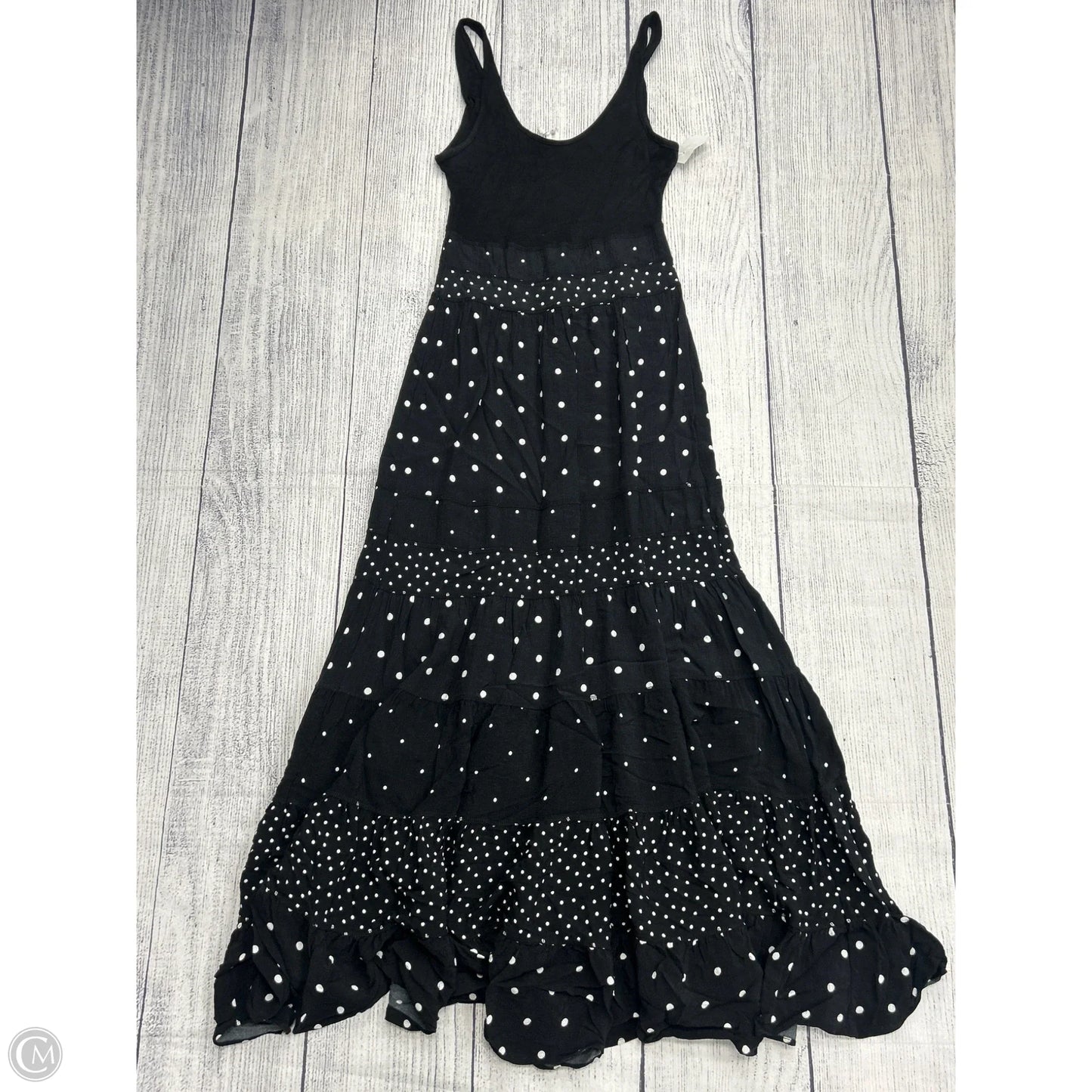 Dress Casual Maxi By Anthropologie In Black, Size: S