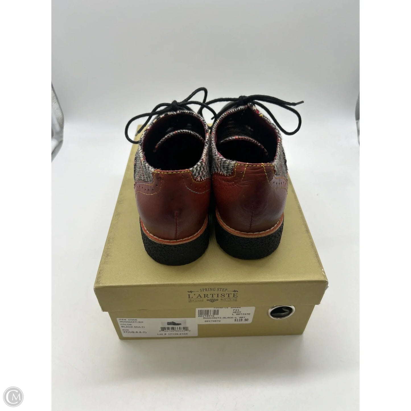 Shoes Flats By Spring Step In Brown, Size: 7