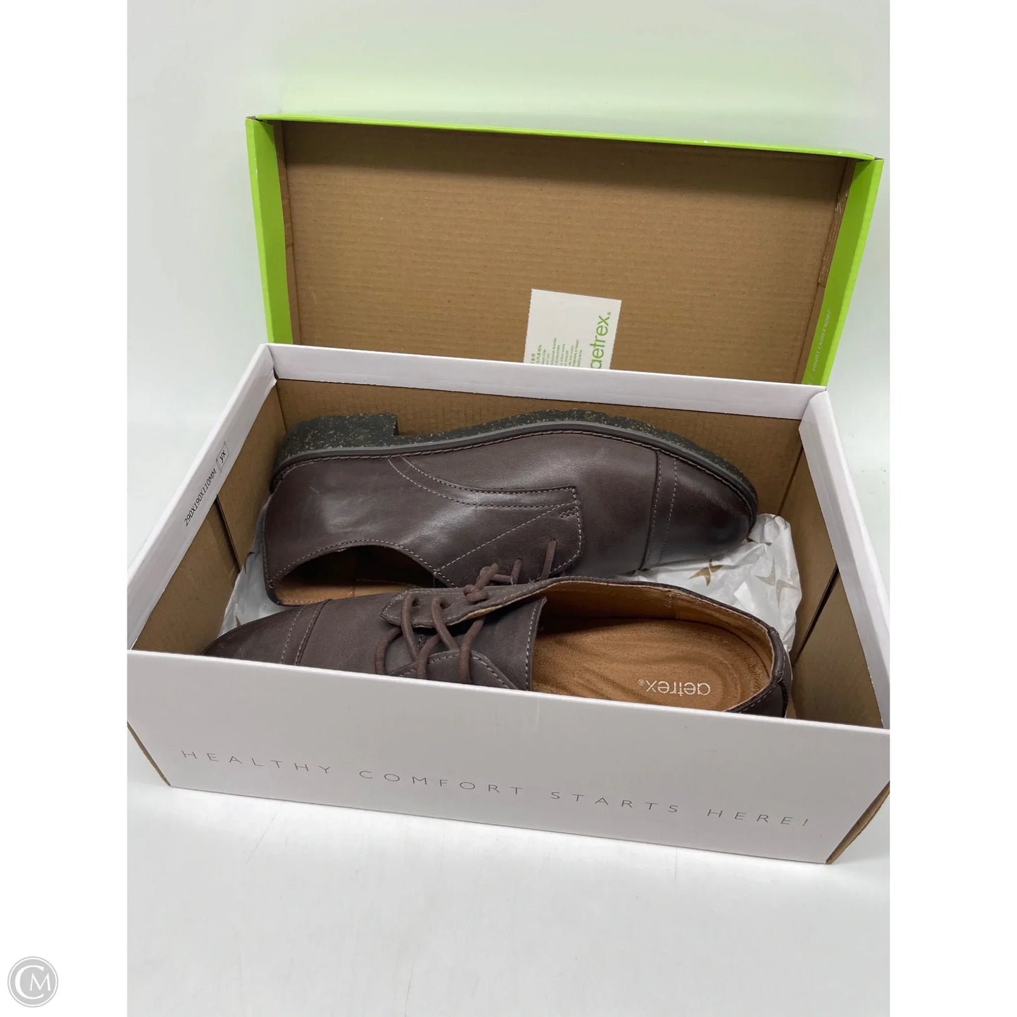 Shoes Flats By Aetrex In Brown, Size: 7