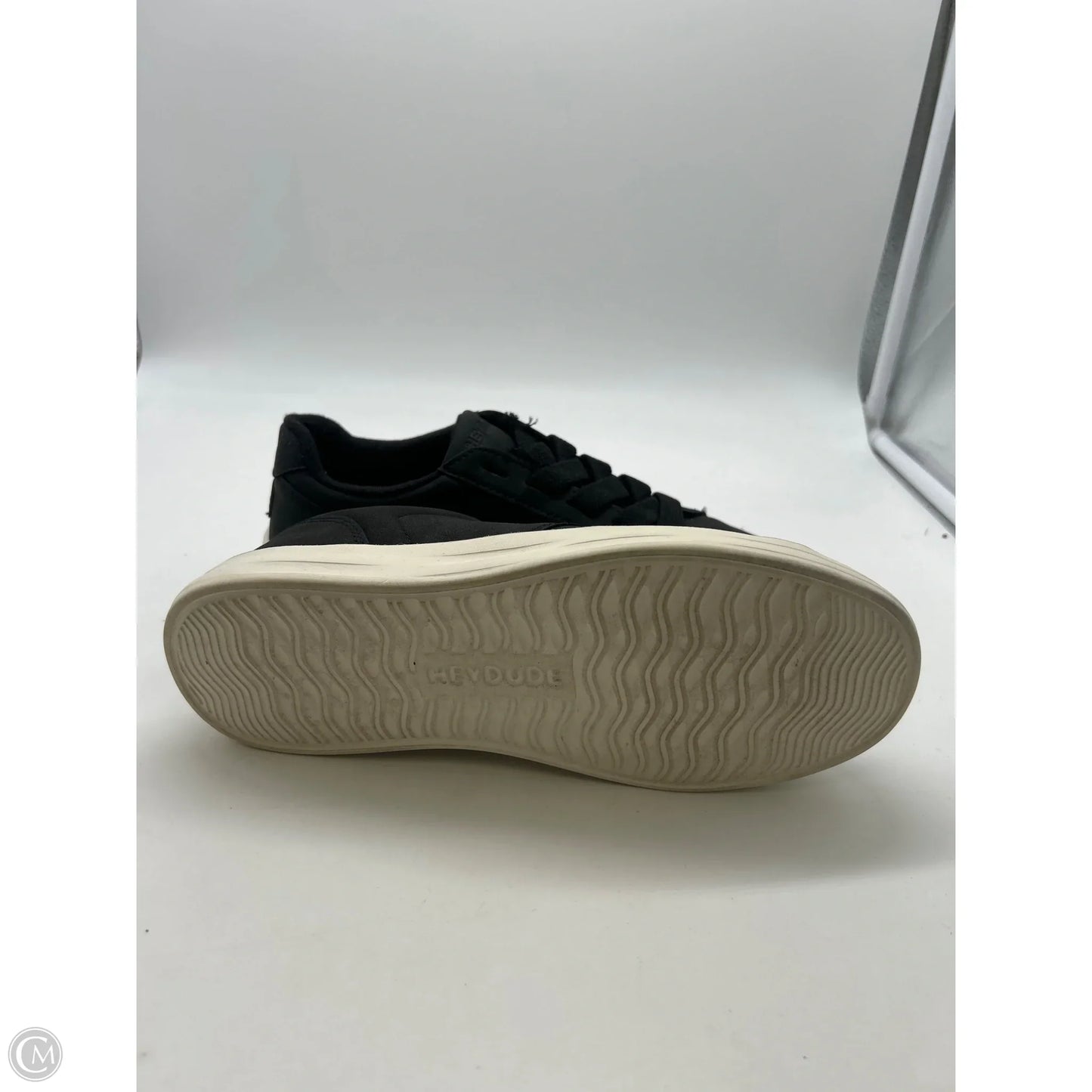 Shoes Sneakers By Hey Dude In Black, Size: 8