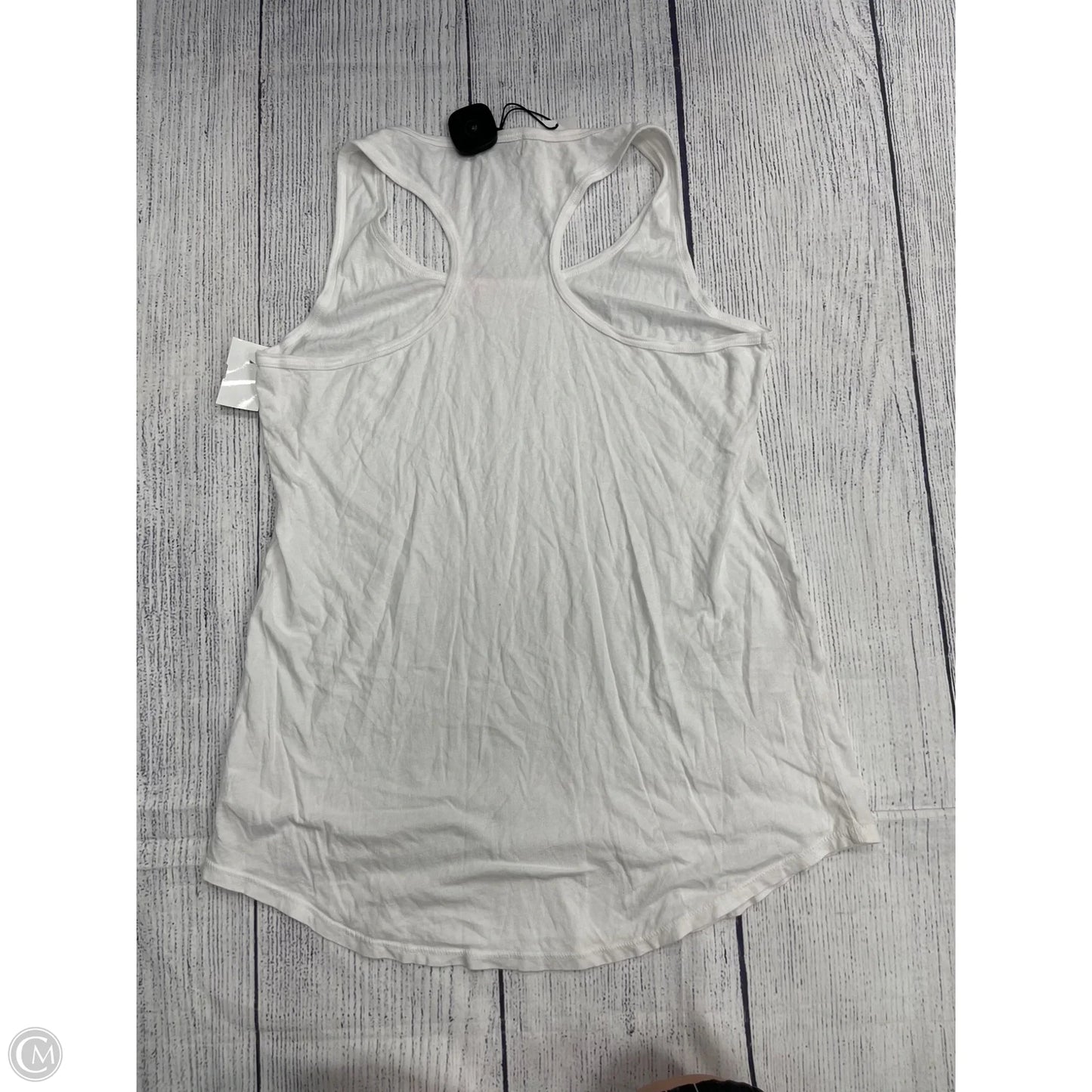 Tank Top By Clothes Mentor In White, Size: L