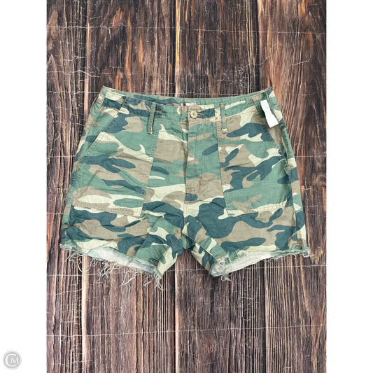 Shorts By Mother In Camouflage Print, Size: 8