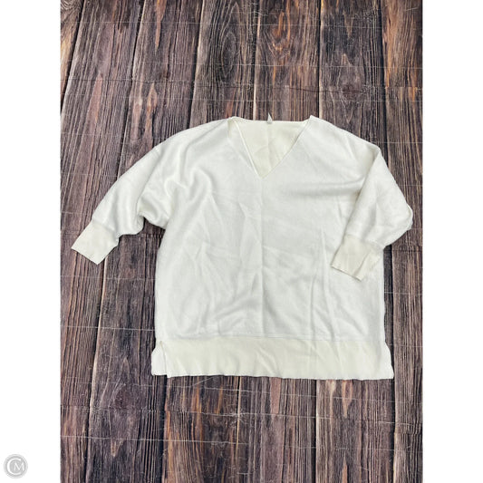 Sweatshirt Crewneck By Free People In White, Size: Xs