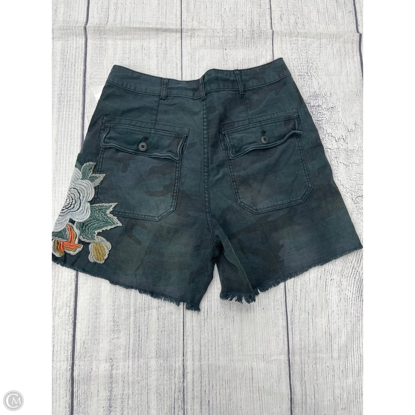 Shorts By Free People In Camouflage Print, Size: 8