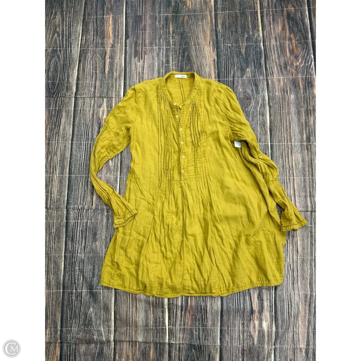 Dress Casual Short By Free People In Yellow, Size: S