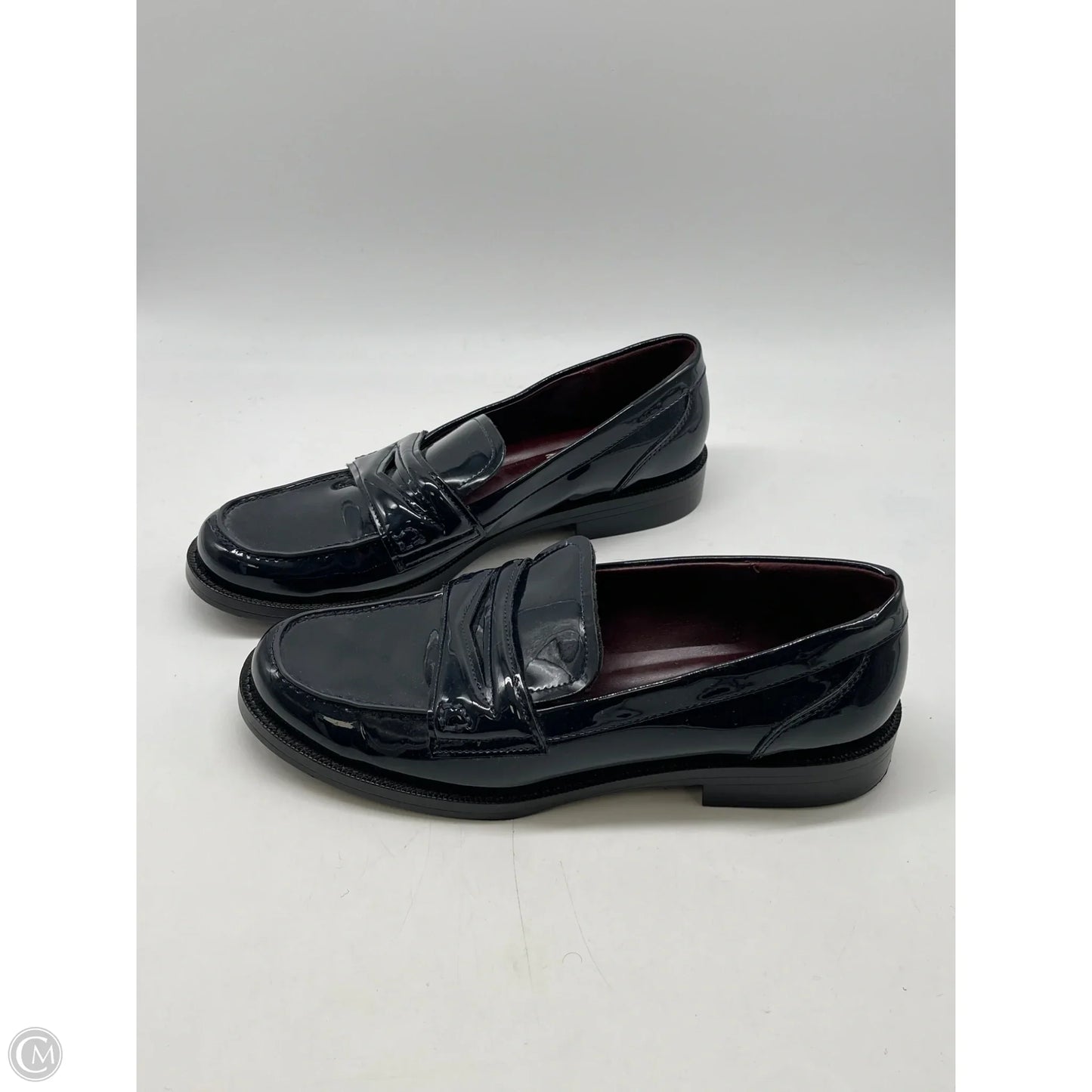 Shoes Flats By Franco Sarto In Navy, Size: 9