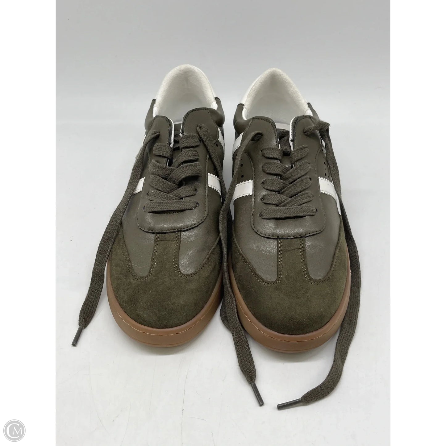 Shoes Sneakers By J Slides In Green, Size: 8