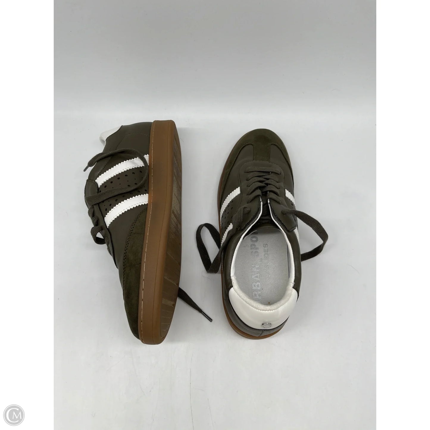 Shoes Sneakers By J Slides In Green, Size: 8