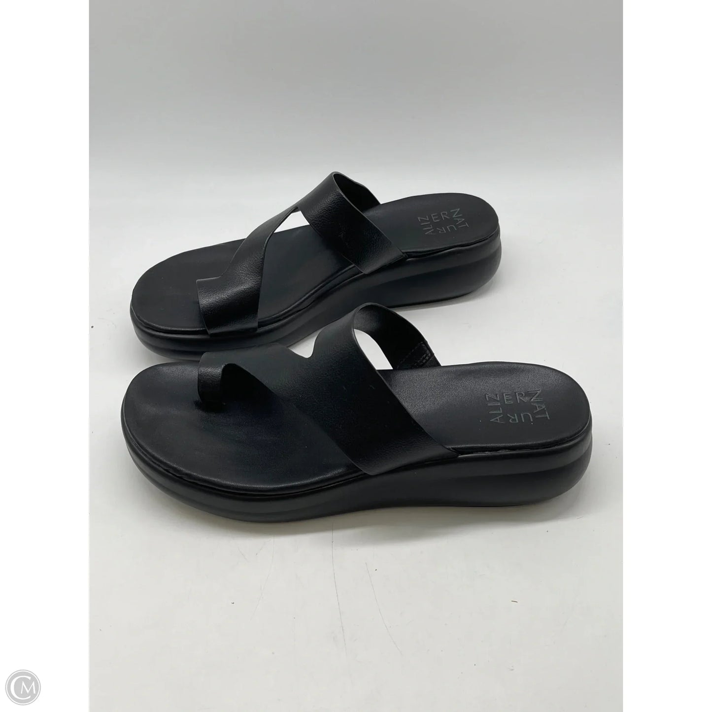 Sandals Flats By Naturalizer In Black, Size: 10