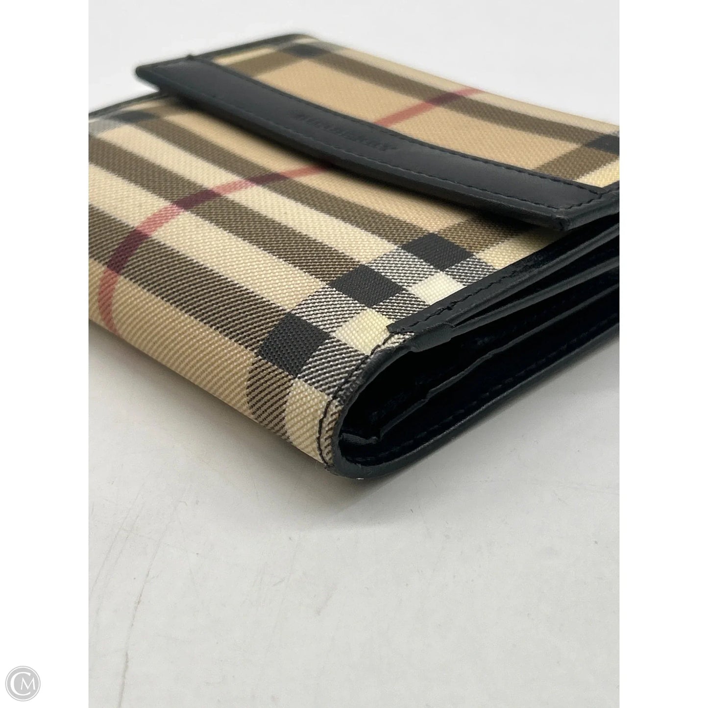 Wallet Luxury Designer By Burberry, Size: Medium