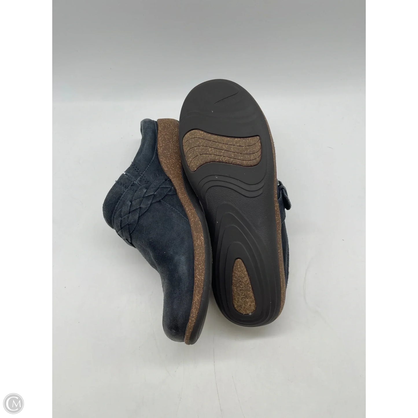 Shoes Flats By Aetrex In Blue, Size: 8.5