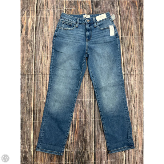 Jeans Straight By Maurices In Blue Denim, Size: 4