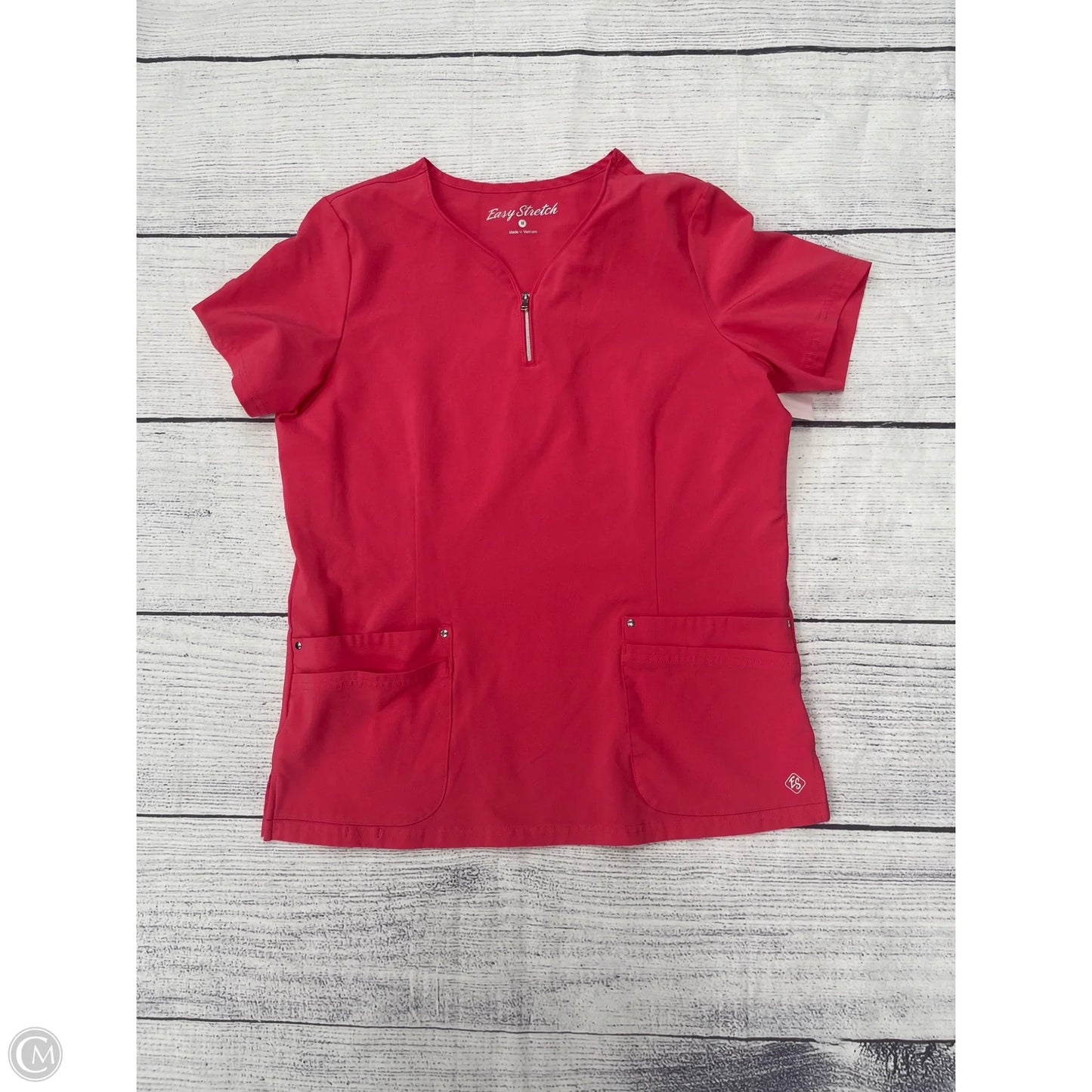 Top Short Sleeve By Clothes Mentor In Pink, Size: M