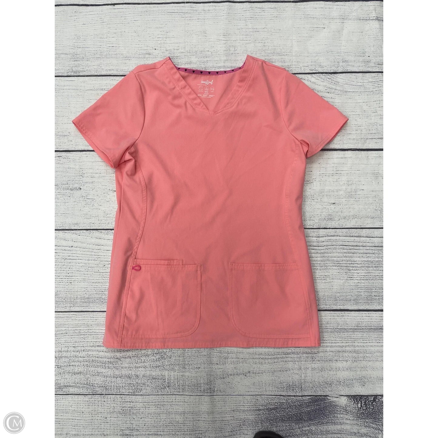 Top Short Sleeve By Clothes Mentor In Pink, Size: M