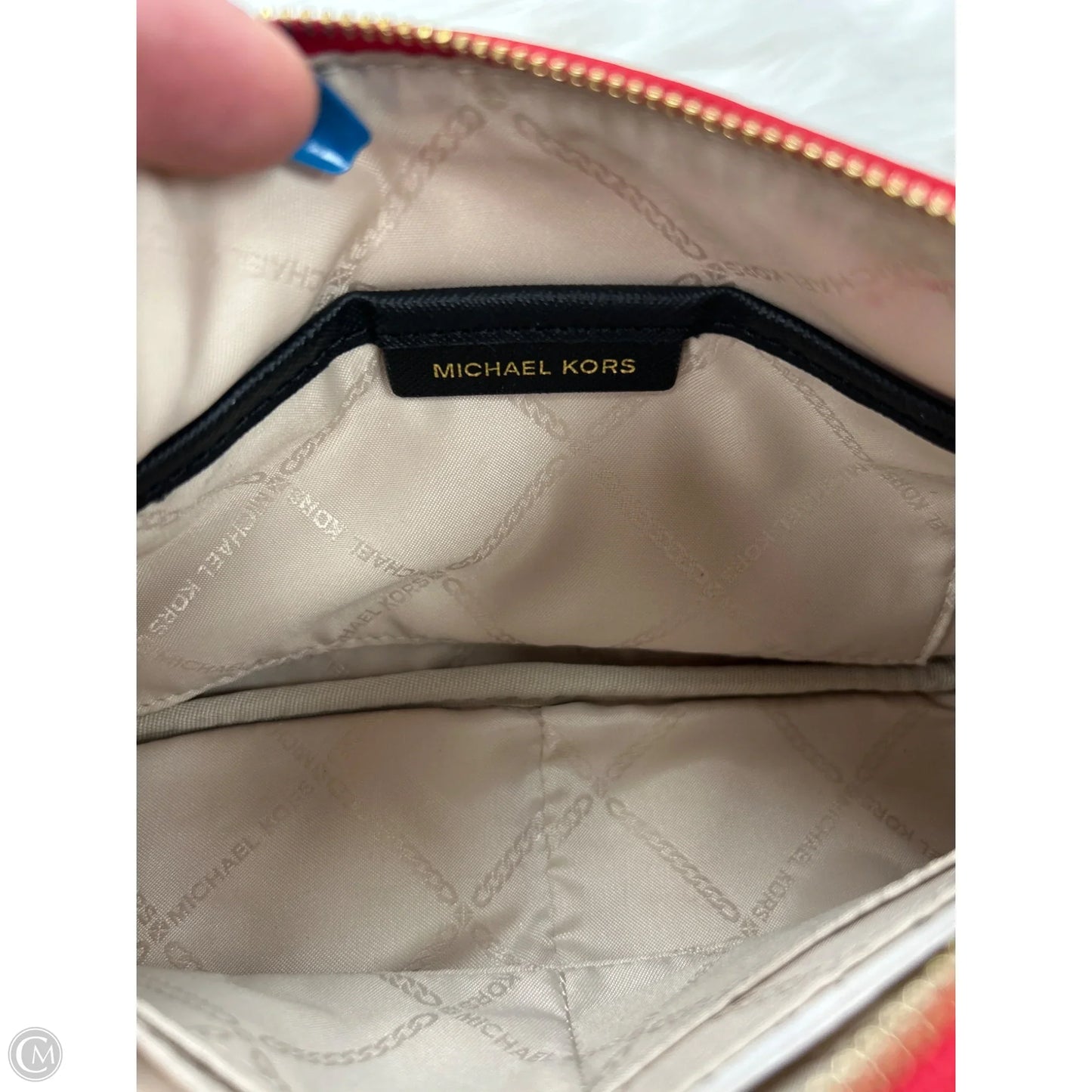 Handbag Designer By Michael Kors, Size: Small