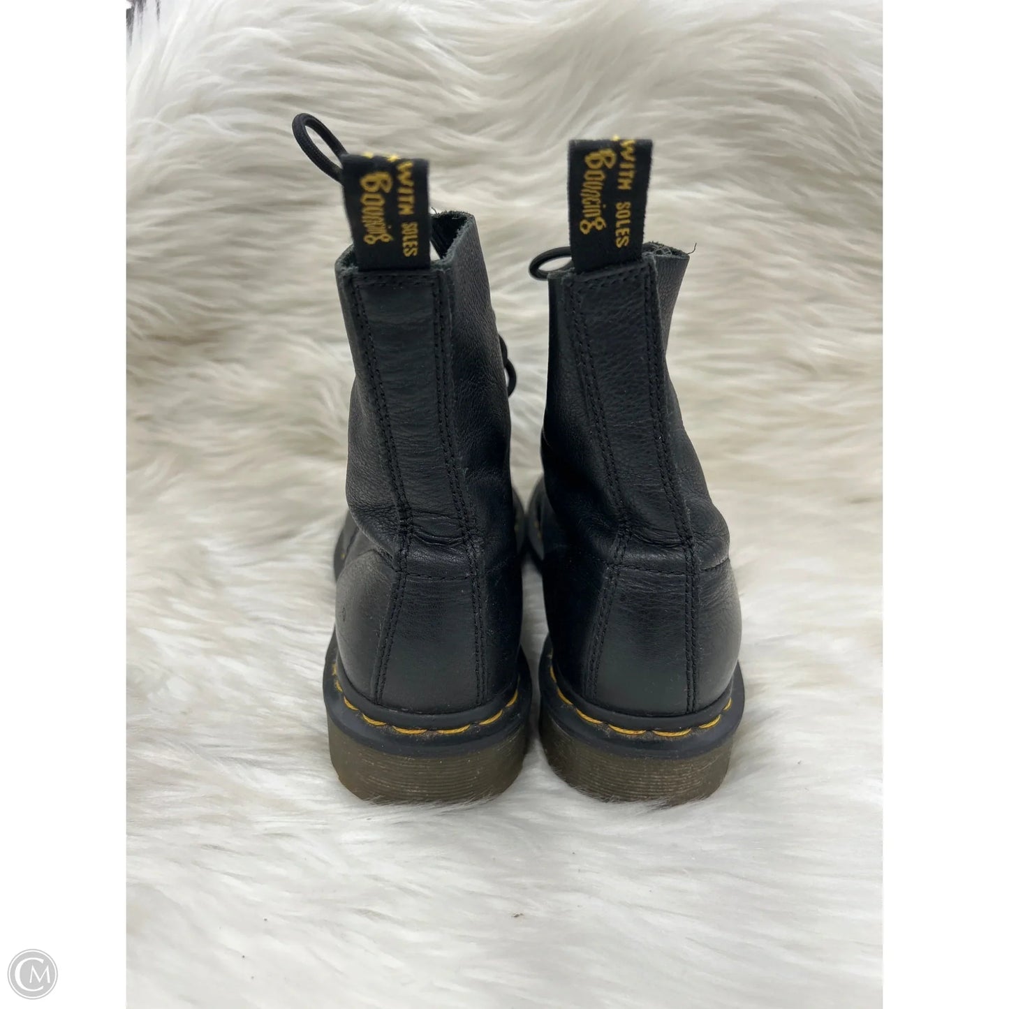 Boots Combat By Dr Martens In Black, Size: 7