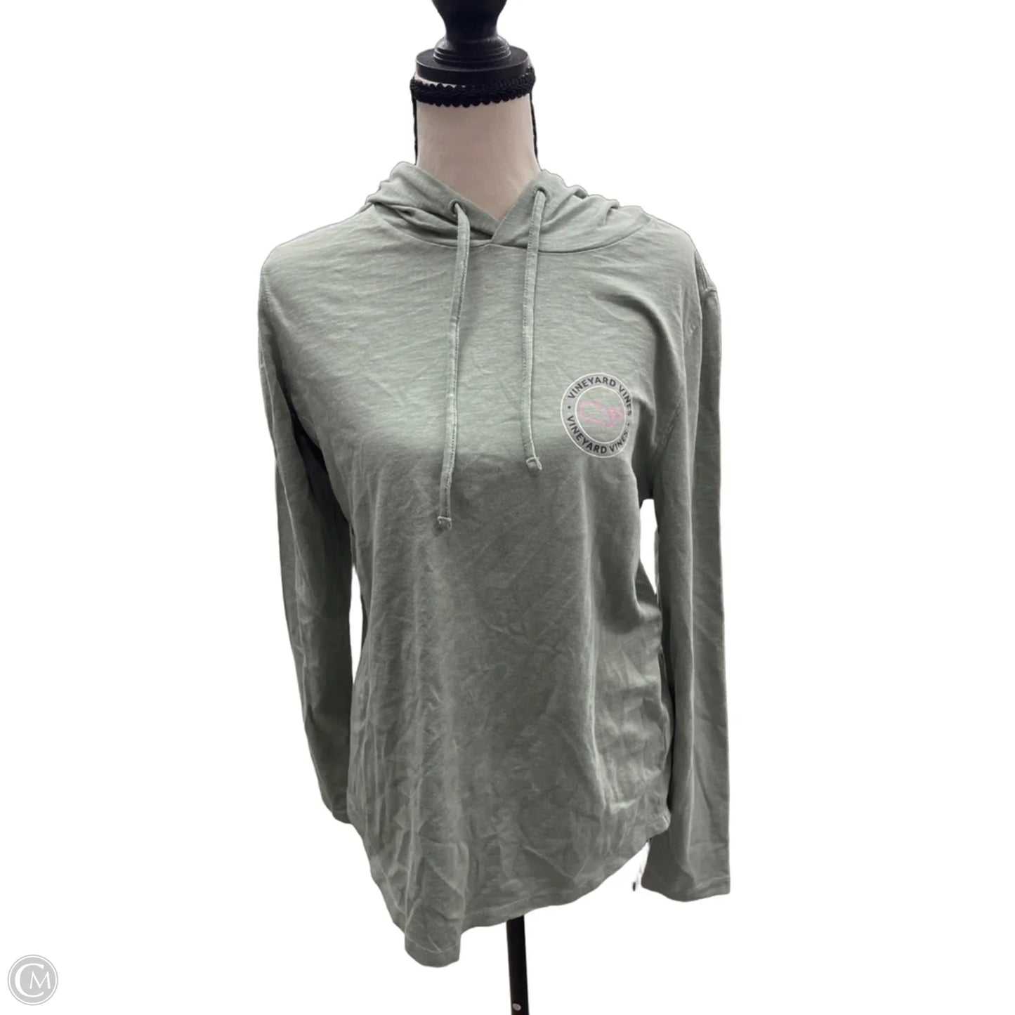Top Long Sleeve By Vineyard Vines In Green, Size: S