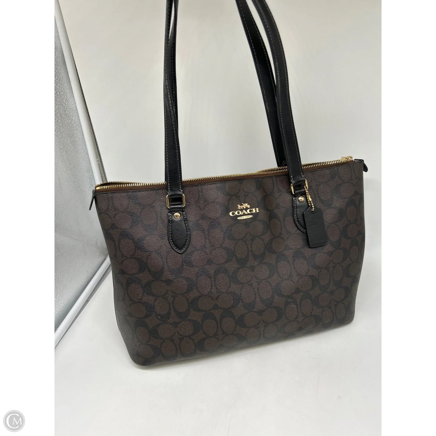 Handbag Designer By Coach, Size: Large
