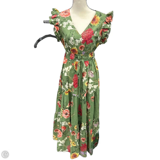 Dress Casual Maxi By Anne Klein In Green, Size: Xs