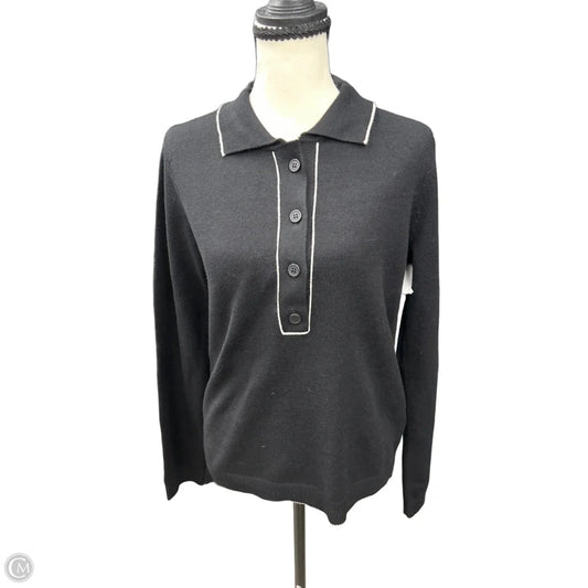 Sweater By Max Studio In Black, Size: M