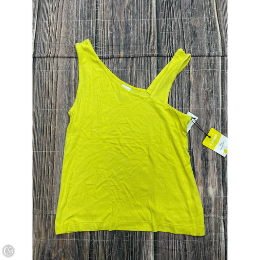 Tank Top By Cabi In Yellow, Size: S