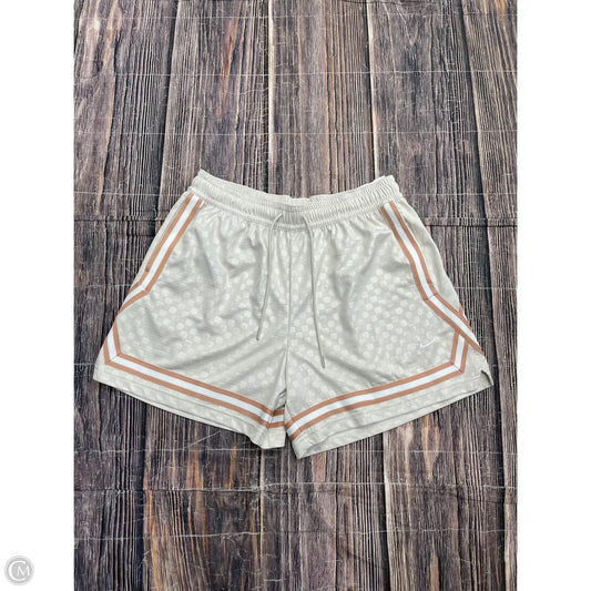 Athletic Shorts By Nike In Tan, Size: L