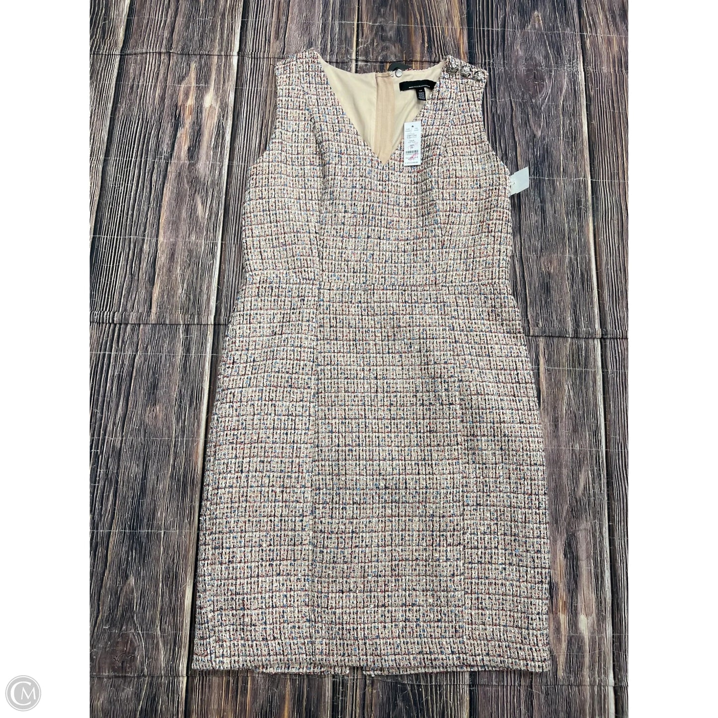 Dress Work By White House Black Market In Tan, Size: 10