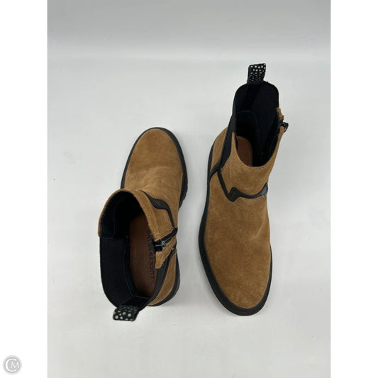 Boots Ankle Flats By Lucky Brand In Tan, Size: 7