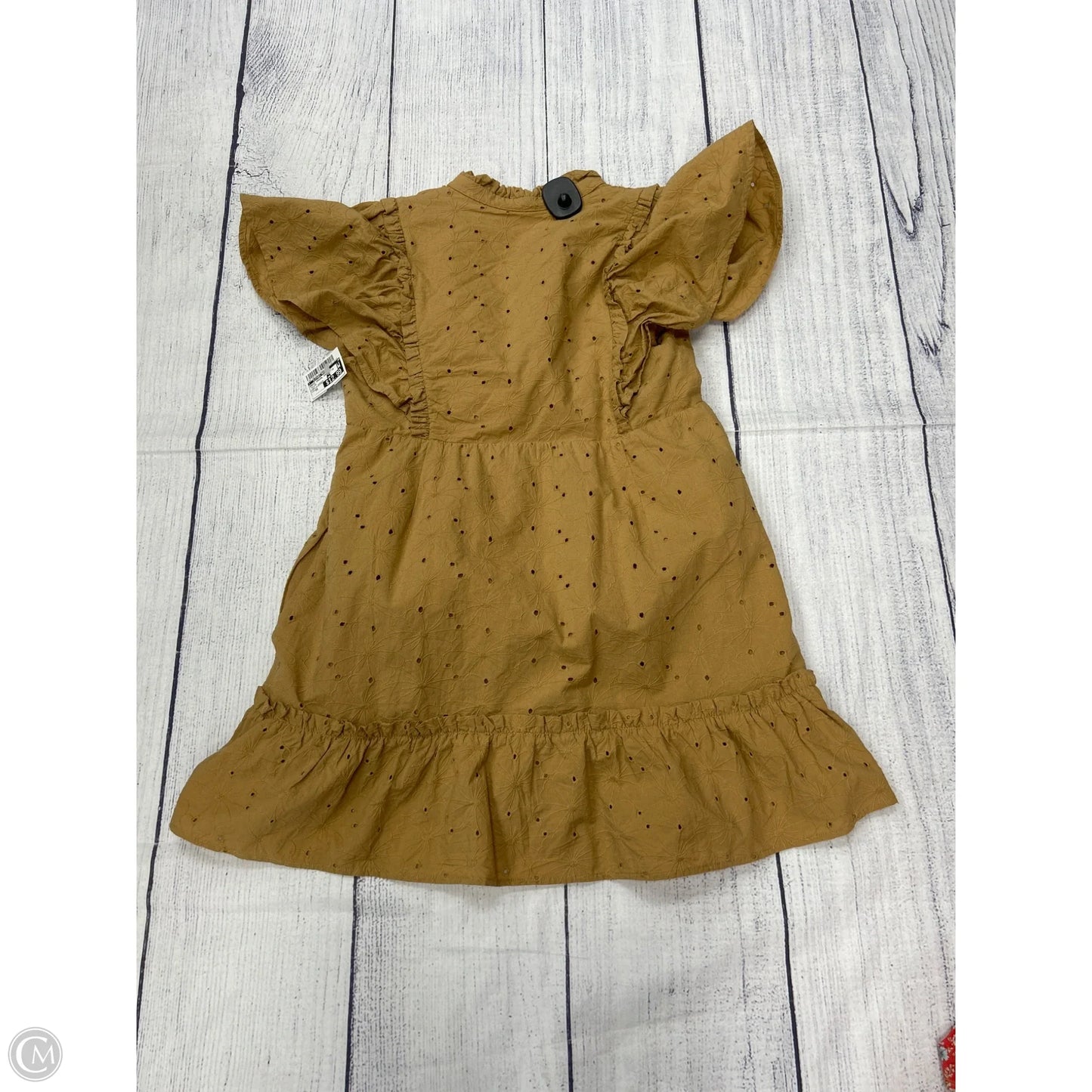 Dress Casual Short By Clothes Mentor In Yellow, Size: Xs