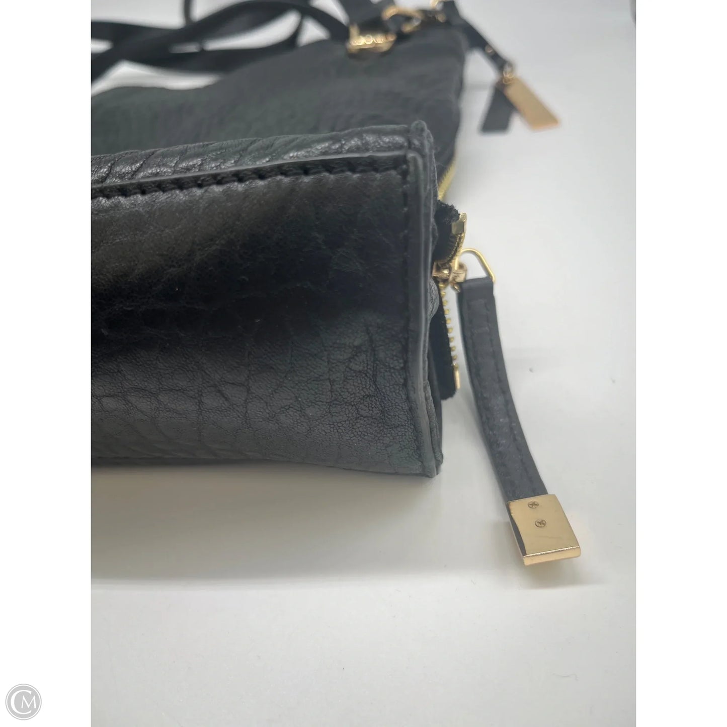 Handbag Leather By Vince Camuto, Size: Large