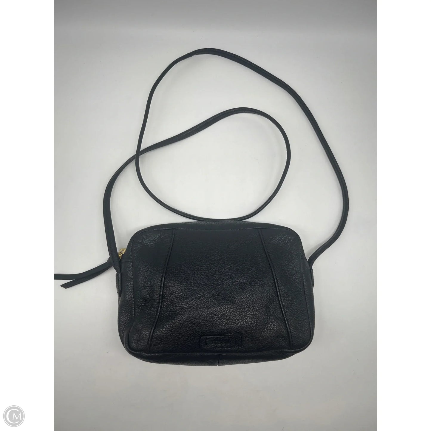Crossbody Leather By Fossil, Size: Small