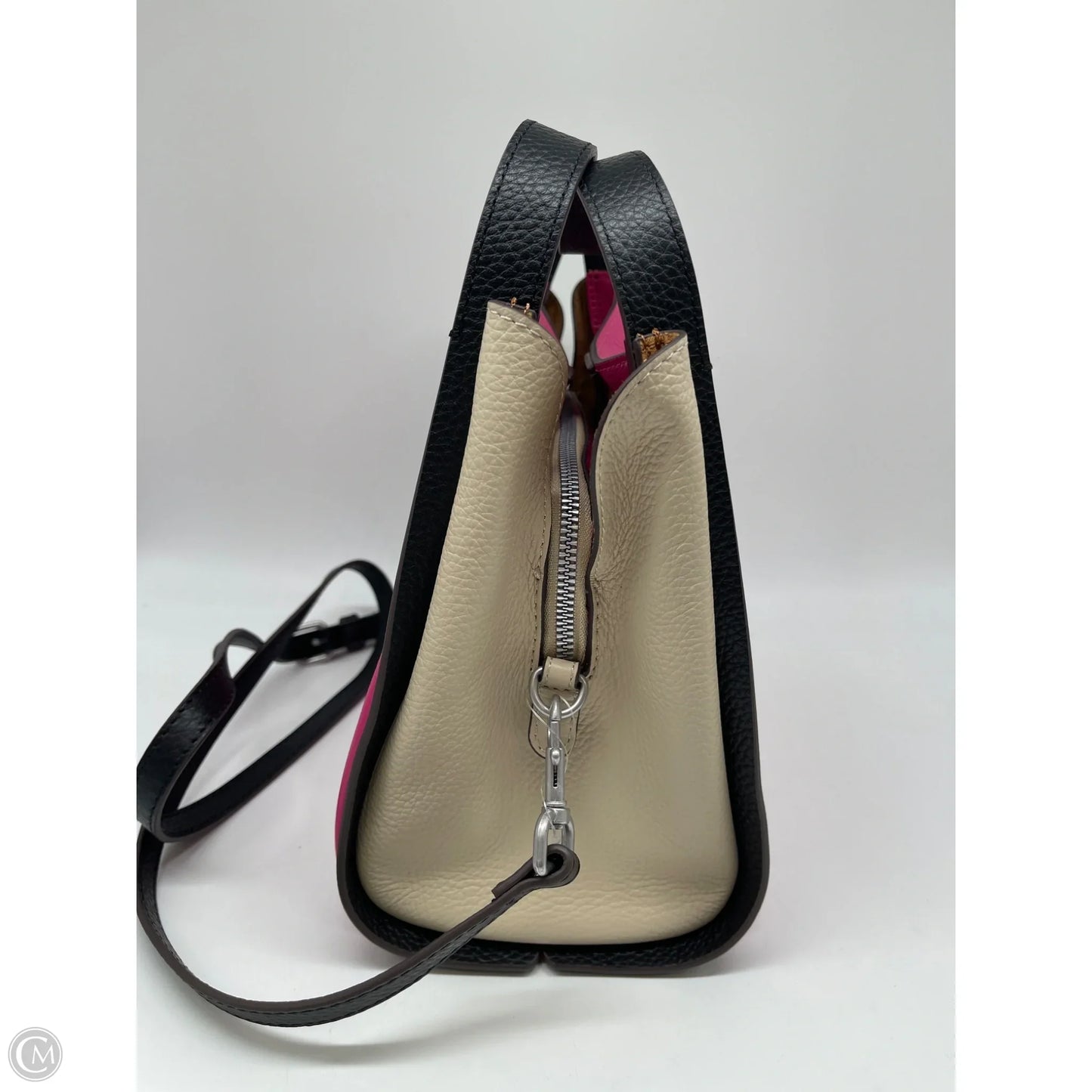 Crossbody Leather By Clothes Mentor, Size: Medium