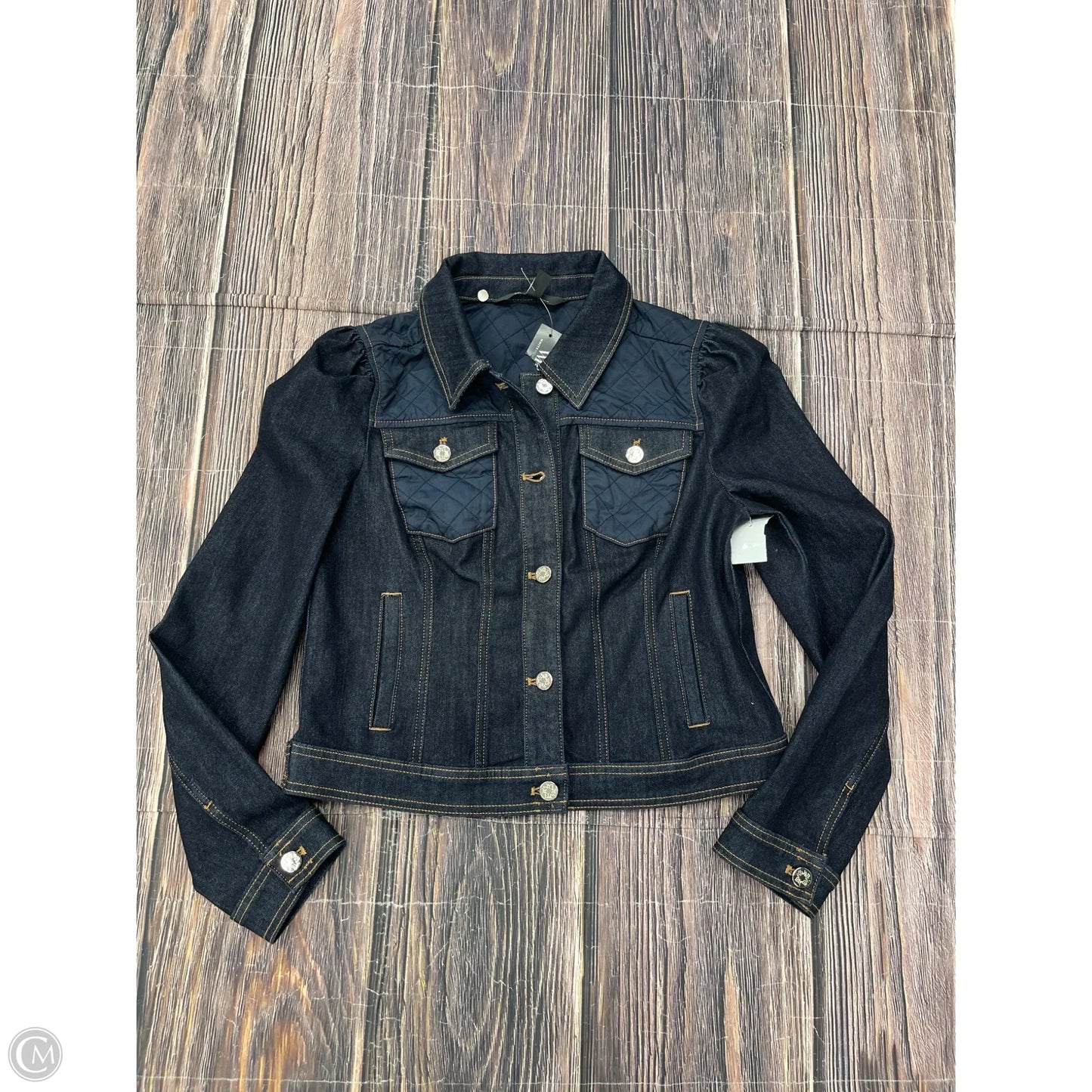 Jacket Denim By White House Black Market In Blue, Size: S
