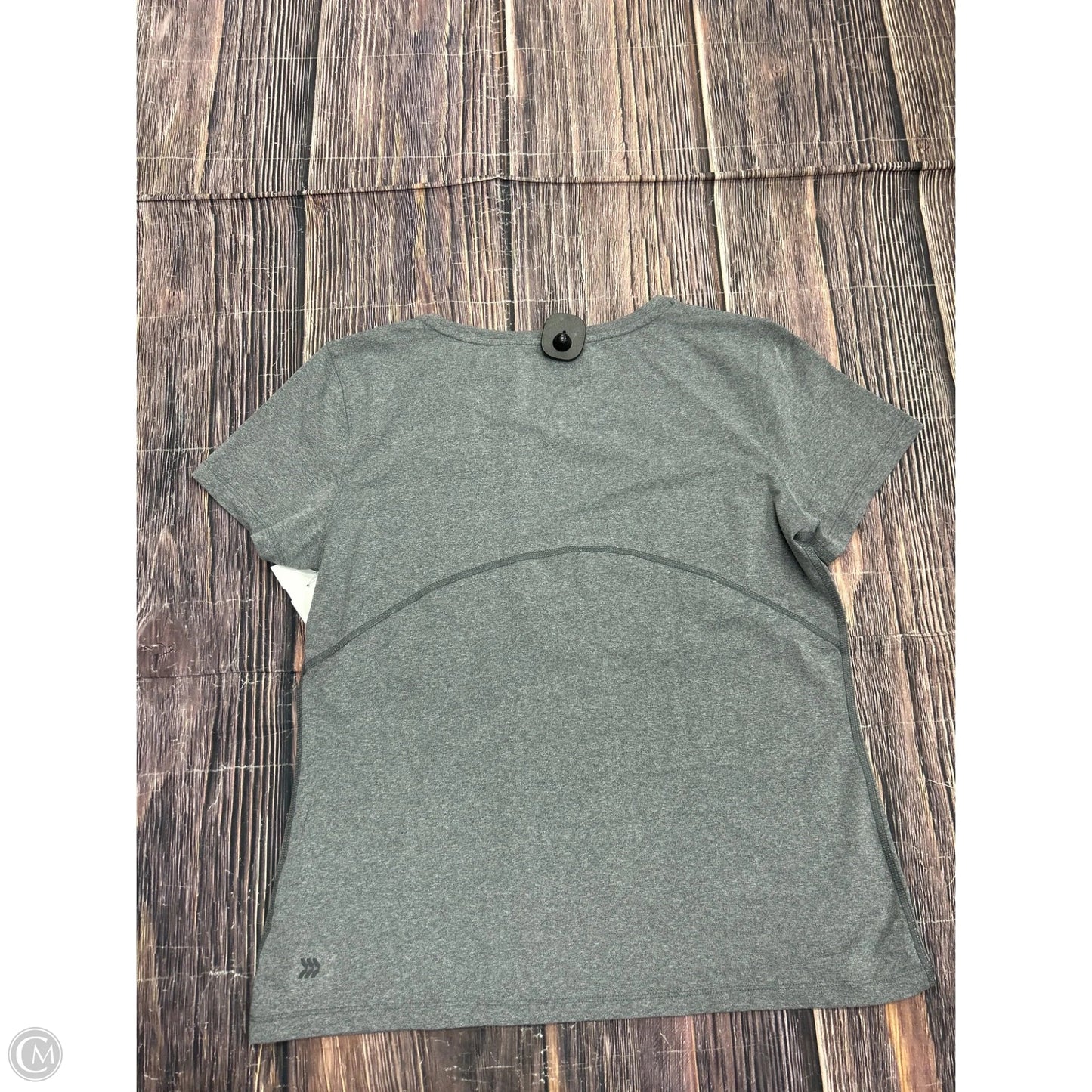 Athletic Top Short Sleeve By Universal Thread In Grey, Size: M