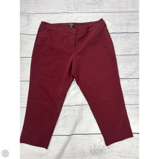 Pants Dress By Liz Claiborne In Red, Size: 20