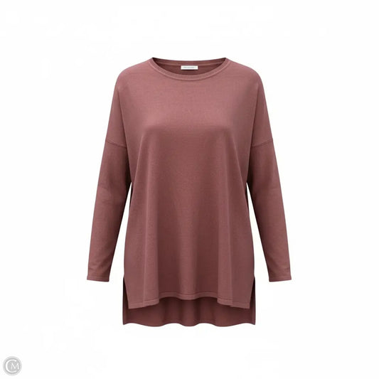 Top Long Sleeve By Tea N Rose In Pink, Size: L