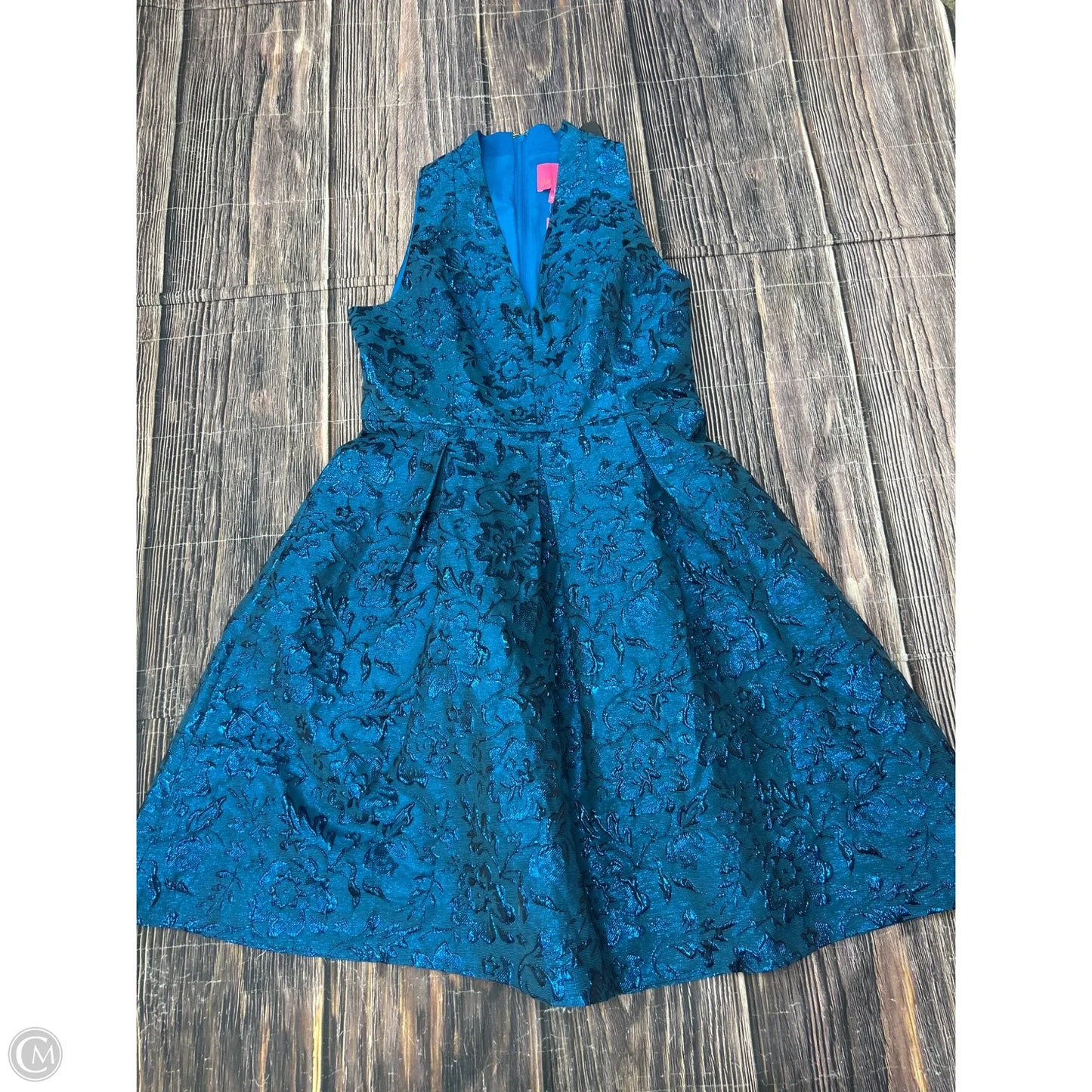 Dress Designer By Lilly Pulitzer In Blue, Size: 4