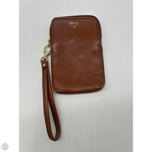 Wristlet By Fossil, Size: Small