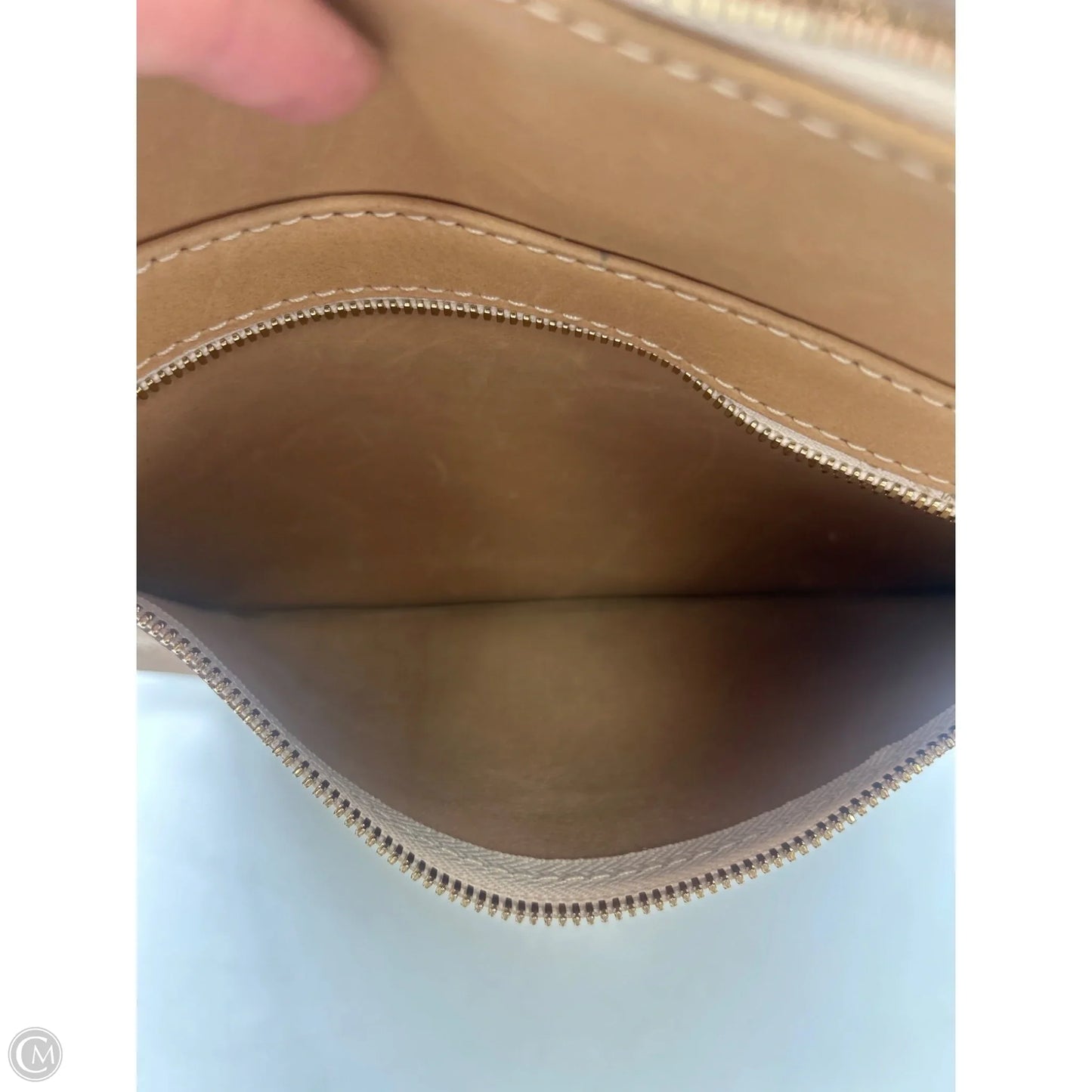Backpack Leather By Clothes Mentor, Size: Medium