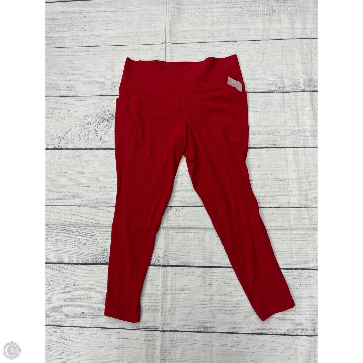 Athletic Pants By Athleta In Red, Size: Xl