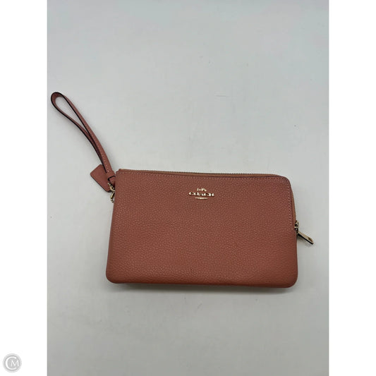 Wristlet Designer By Coach, Size: Medium