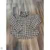 Coat Other By Umgee In Checkered Pattern, Size: 1x