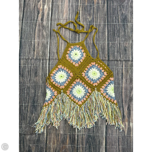 Top Sleeveless By Free People In Tan, Size: Xs