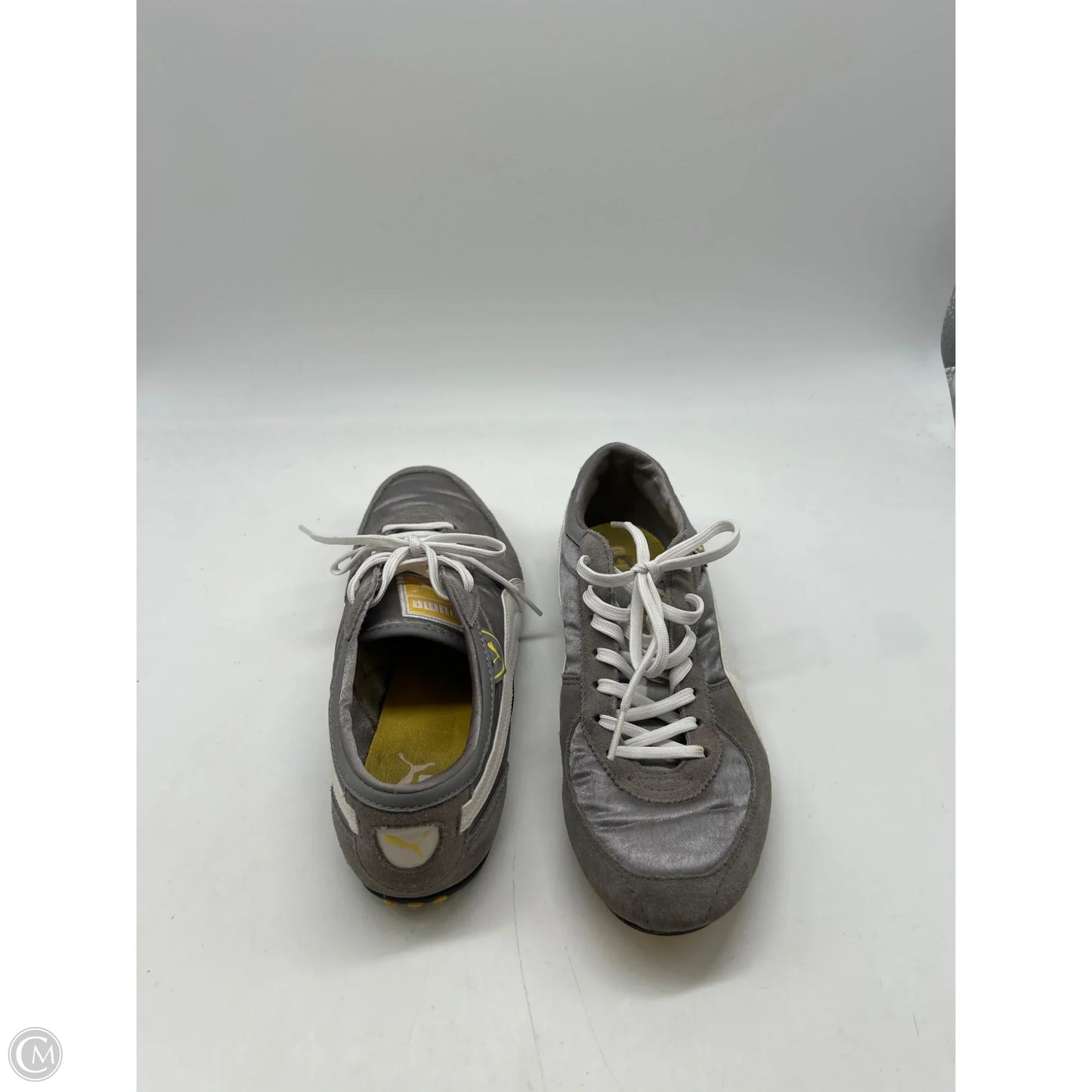 Shoes Athletic By Puma In Silver, Size: 6.5