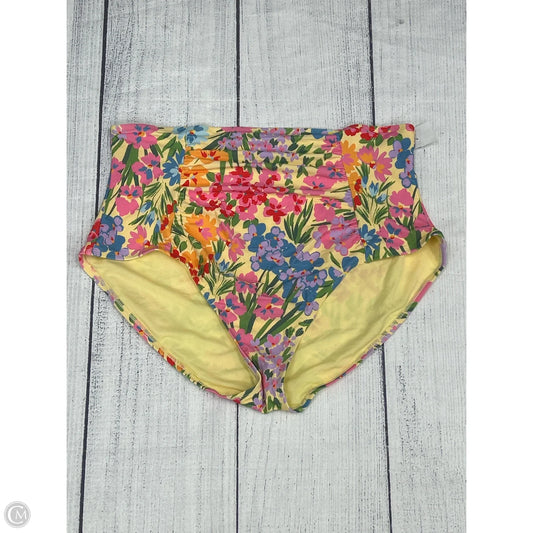 Swimsuit Bottom By Clothes Mentor In Yellow, Size: 3x